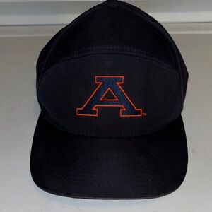 Auburn University Club Navy Cap with Orange A Logo. Pukka Brand Golf Hat